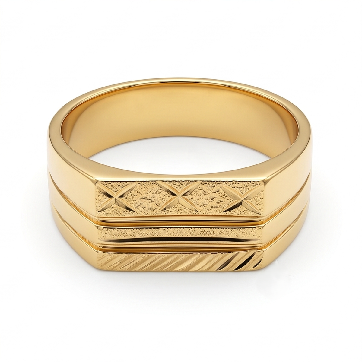 DIVYORO TRIPLE TEXTURED BAND