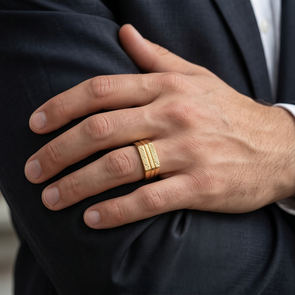 DIVYORO TRIPLE TEXTURED BAND
