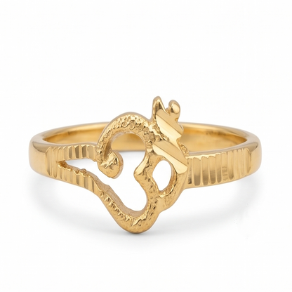 DIVYORO FEMALE OM SYMBOL RING