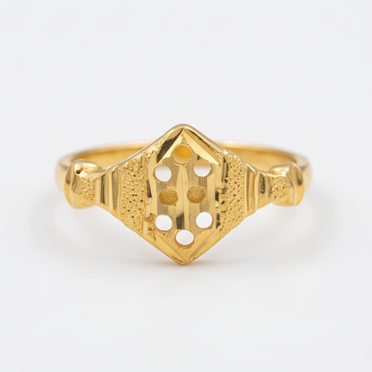 DIVYORO EMBLEM GOLD RING