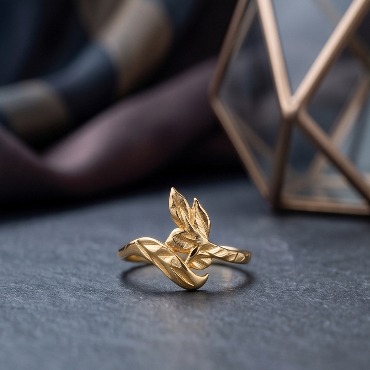 DIVYORO SYMBOL GOLD RING