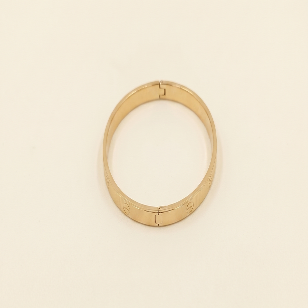 DIVYORO MESH GRID SCREW MOTIF HINGED KADA