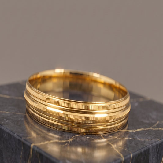 DIVYORO MULTI-LAYERED RIBBED EDGE KADA