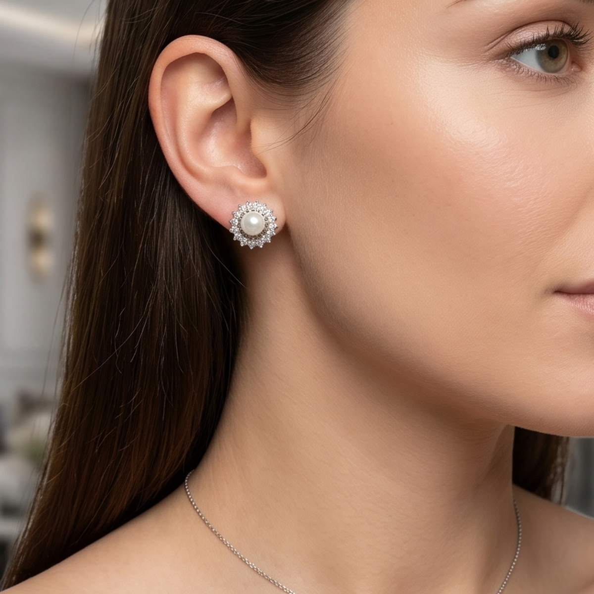 DIVYORO PRECISION SILVER EARRING