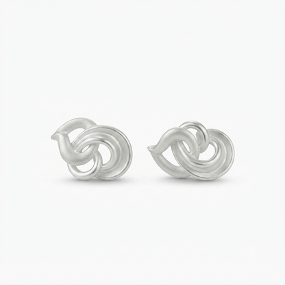 DIVYORO GRACEFUL TWIST STUDS EARRING