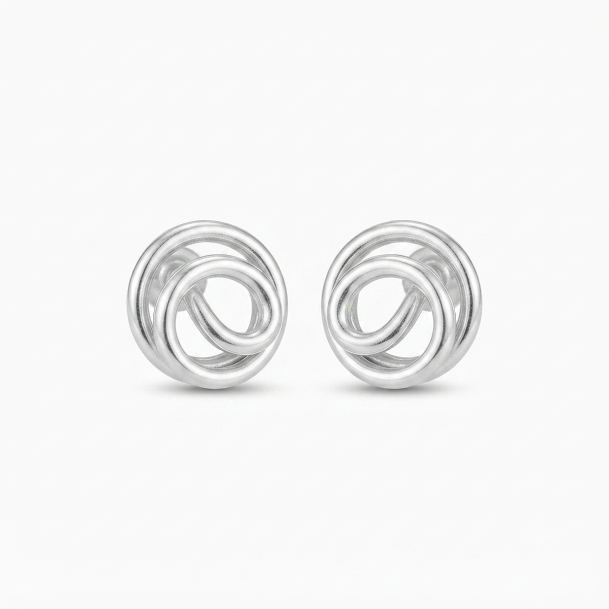 DIVYORO COILED SILVER EARRING