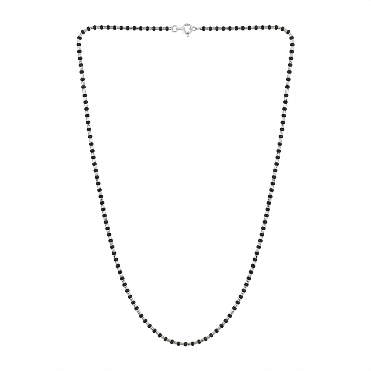 DIVYORO PETITE BLACK BEAD CHAIN
