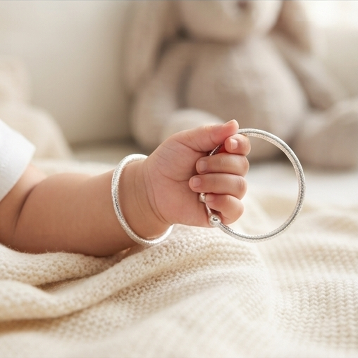 DIVYORO TEXTURED ADJUSTABLE BABY KADA