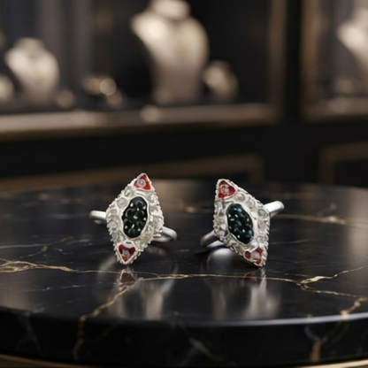 DIVYORO ENCHANTED STONE TOE RING