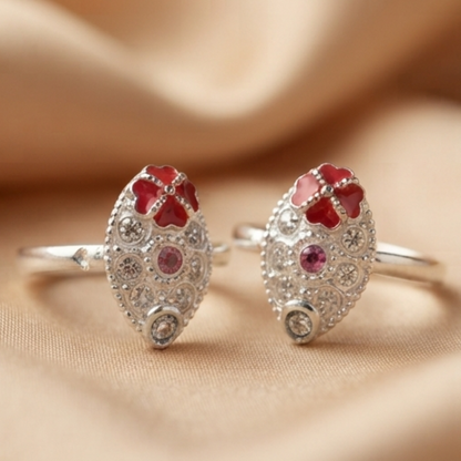 DIVYORO EMBELLISHED TOE RING