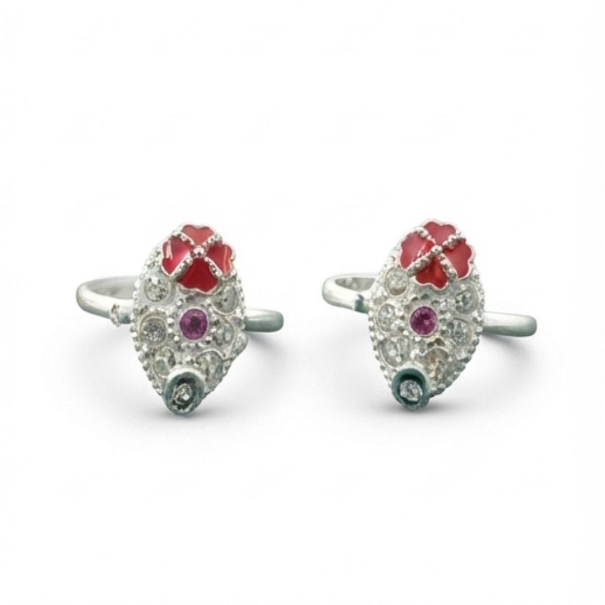 DIVYORO EMBELLISHED TOE RING