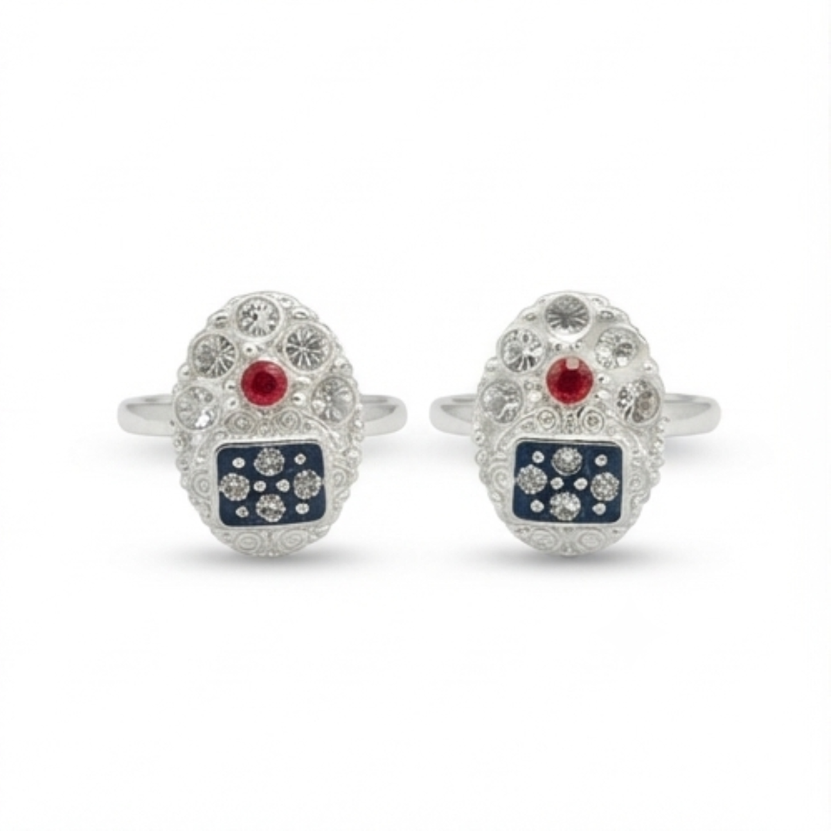 DIVYORO CLASSIC STONE-SET TOE RING