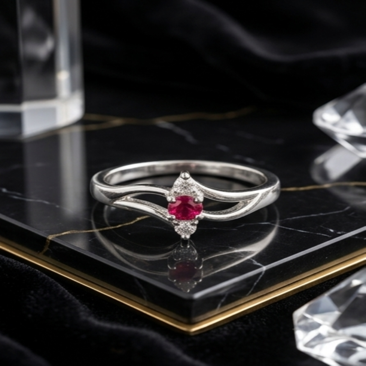DIVYORO ETERNAL BYPASS RING