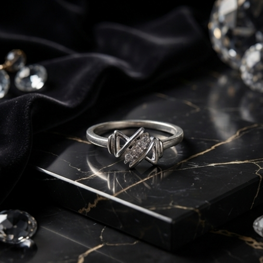 DIVYORO PRISM STACK RING