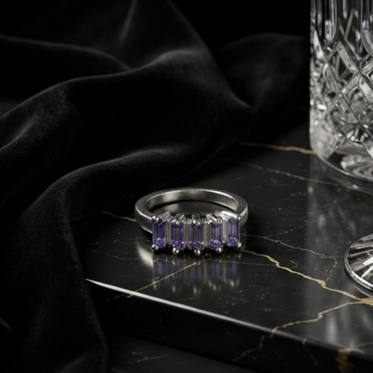 DIVYORO LAVENDER LINEAGE RING