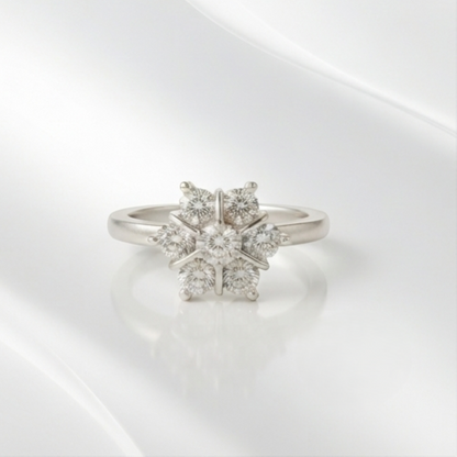 DIVYORO PETAL BLOOM RING