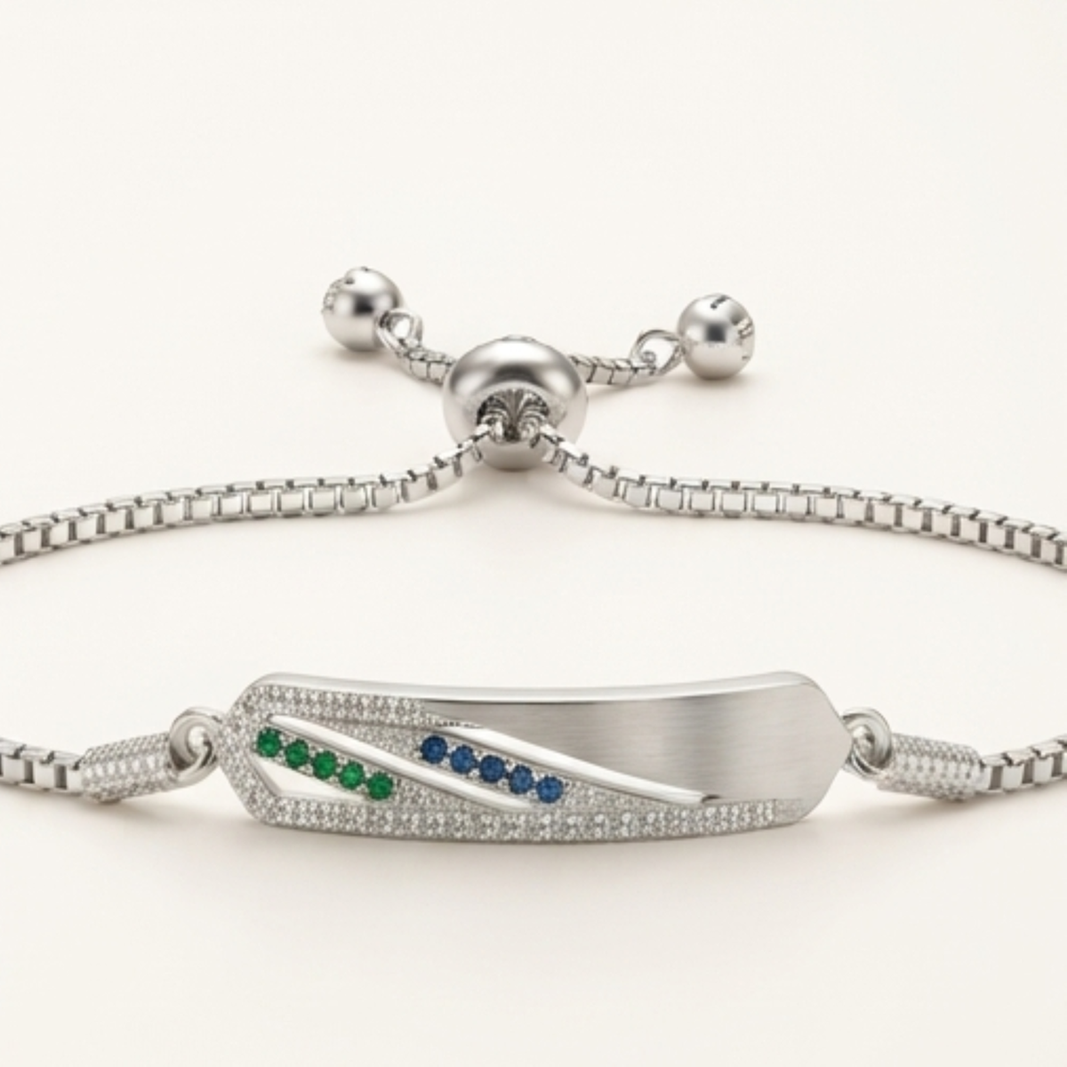 DIVYORO AZURE-VERDE ELEGANCE BRACELET