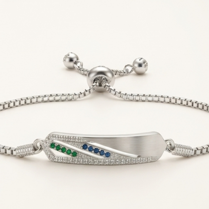 DIVYORO AZURE-VERDE ELEGANCE BRACELET