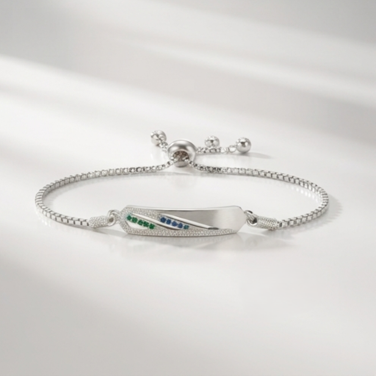 DIVYORO AZURE-VERDE ELEGANCE BRACELET