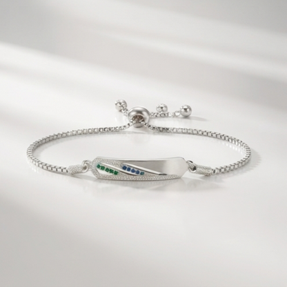 DIVYORO AZURE-VERDE ELEGANCE BRACELET