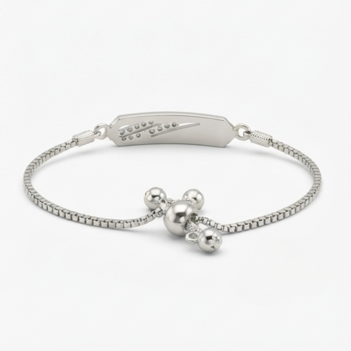 DIVYORO SERAPHINA GEMSTONE BAR BRACELET
