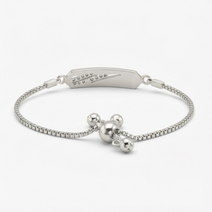 DIVYORO SERAPHINA GEMSTONE BAR BRACELET