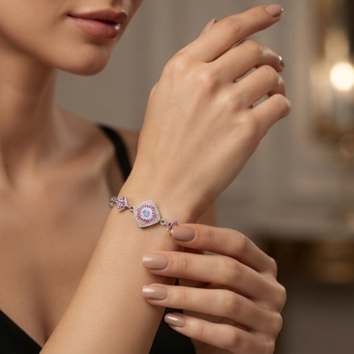 DIVYORO TRILLION-CLUSTER BRACELET