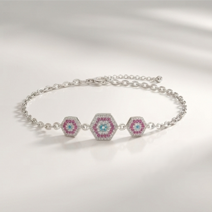 DIVYORO AZUREROSE BRACELET