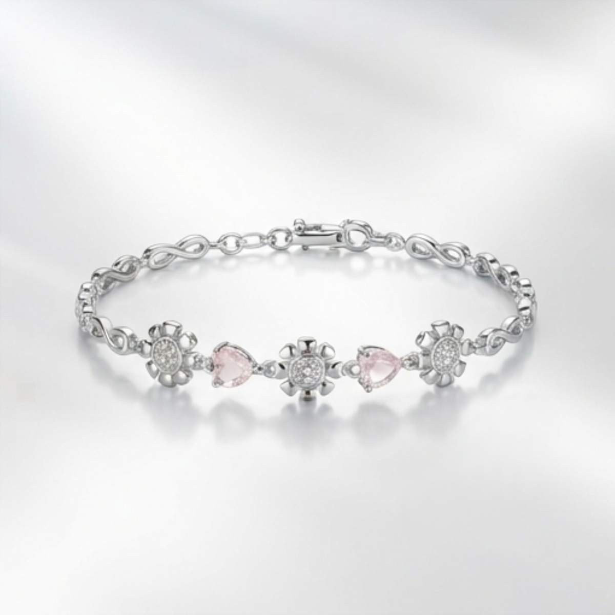 DIVYORO SWEETHEART SOLAR INFINITY BRACELET