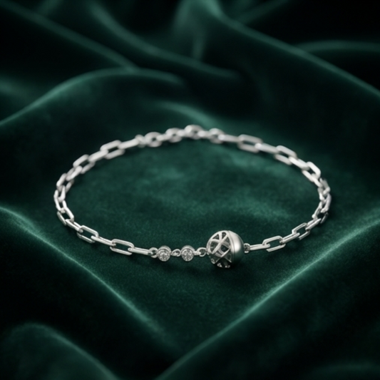 DIVYORO MOSAIC ORB MINIMALIST BRACELET
