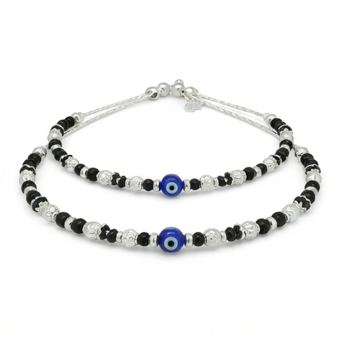 DIVYORO EVIL EYE SILVER ANKLET