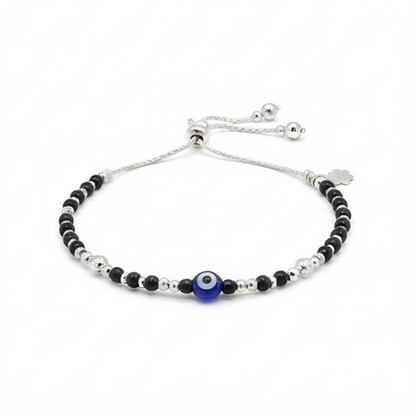 DIVYORO MIDNIGHT BEAD ANKLET