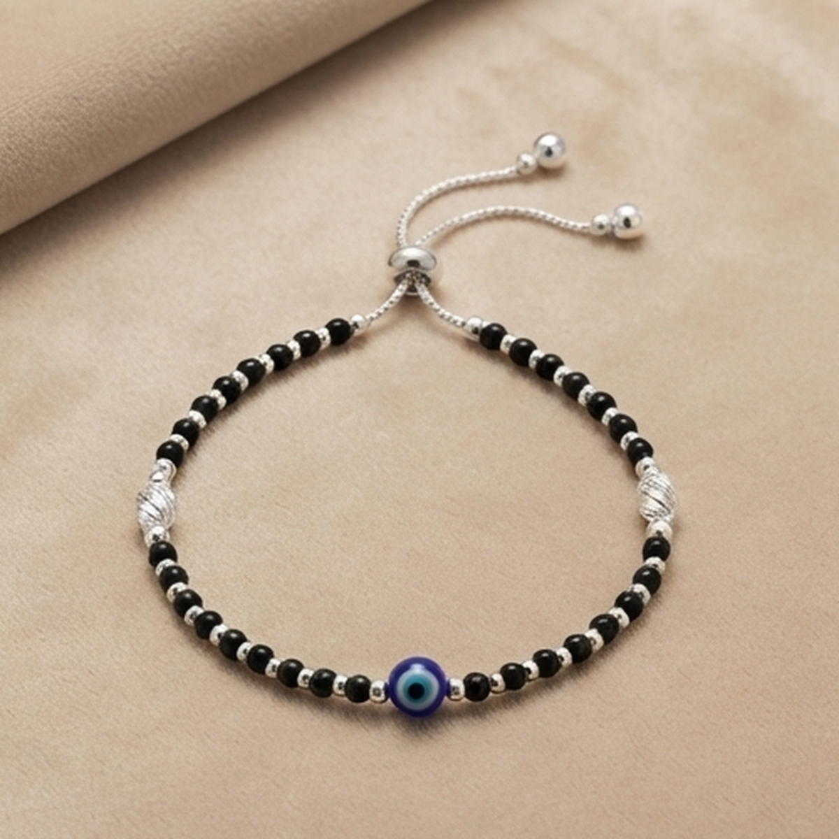 DIVYORO ANTI TARNISH EVIL EYE PROTECTION ANKLET