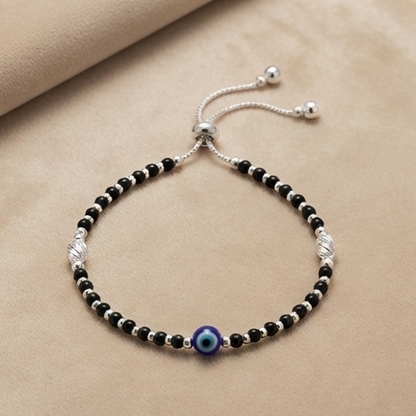 DIVYORO ANTI TARNISH EVIL EYE PROTECTION ANKLET