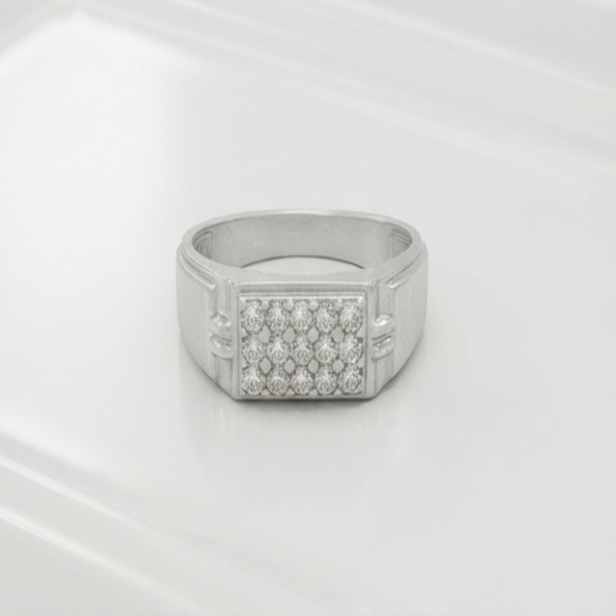 DIVYORO SILVER BRILLIANCE RING