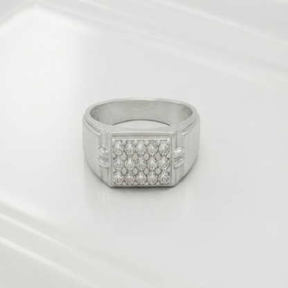 DIVYORO SILVER BRILLIANCE RING