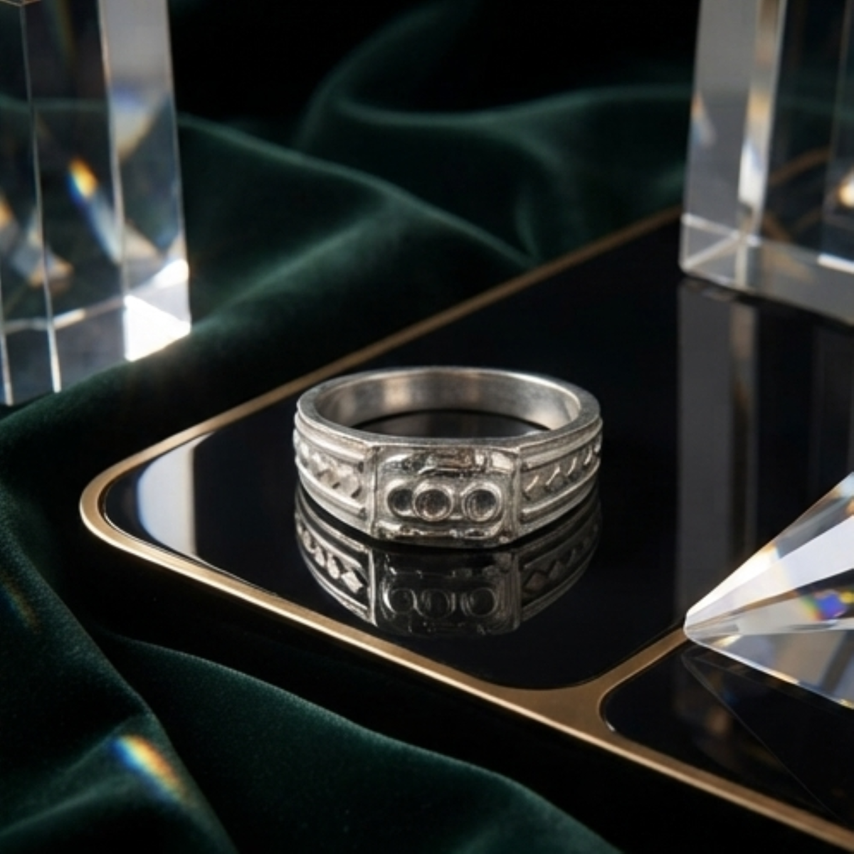 DIVYORO TRIPLE CIRCLE RING