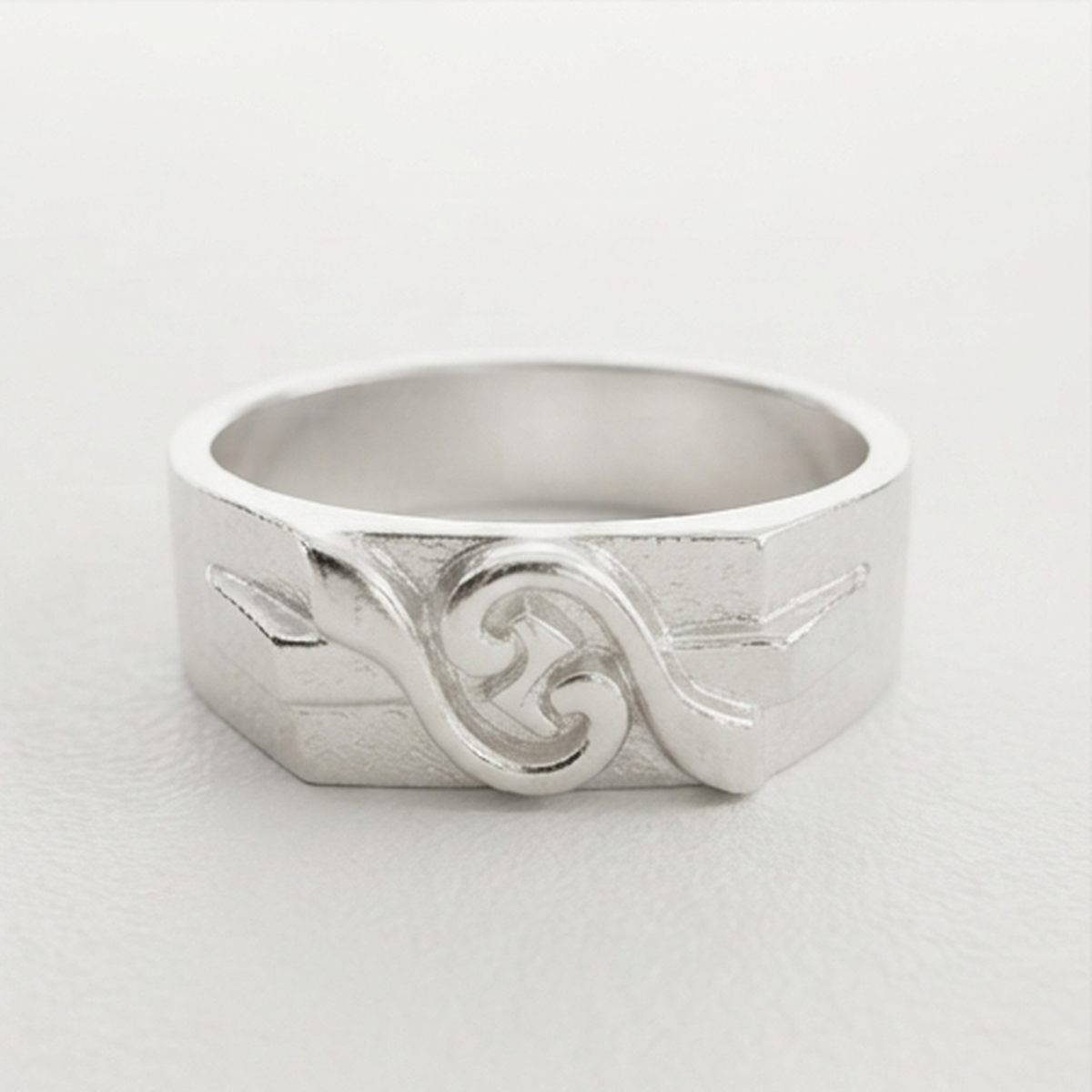 DIVYORO SWIRL MOTIF RING