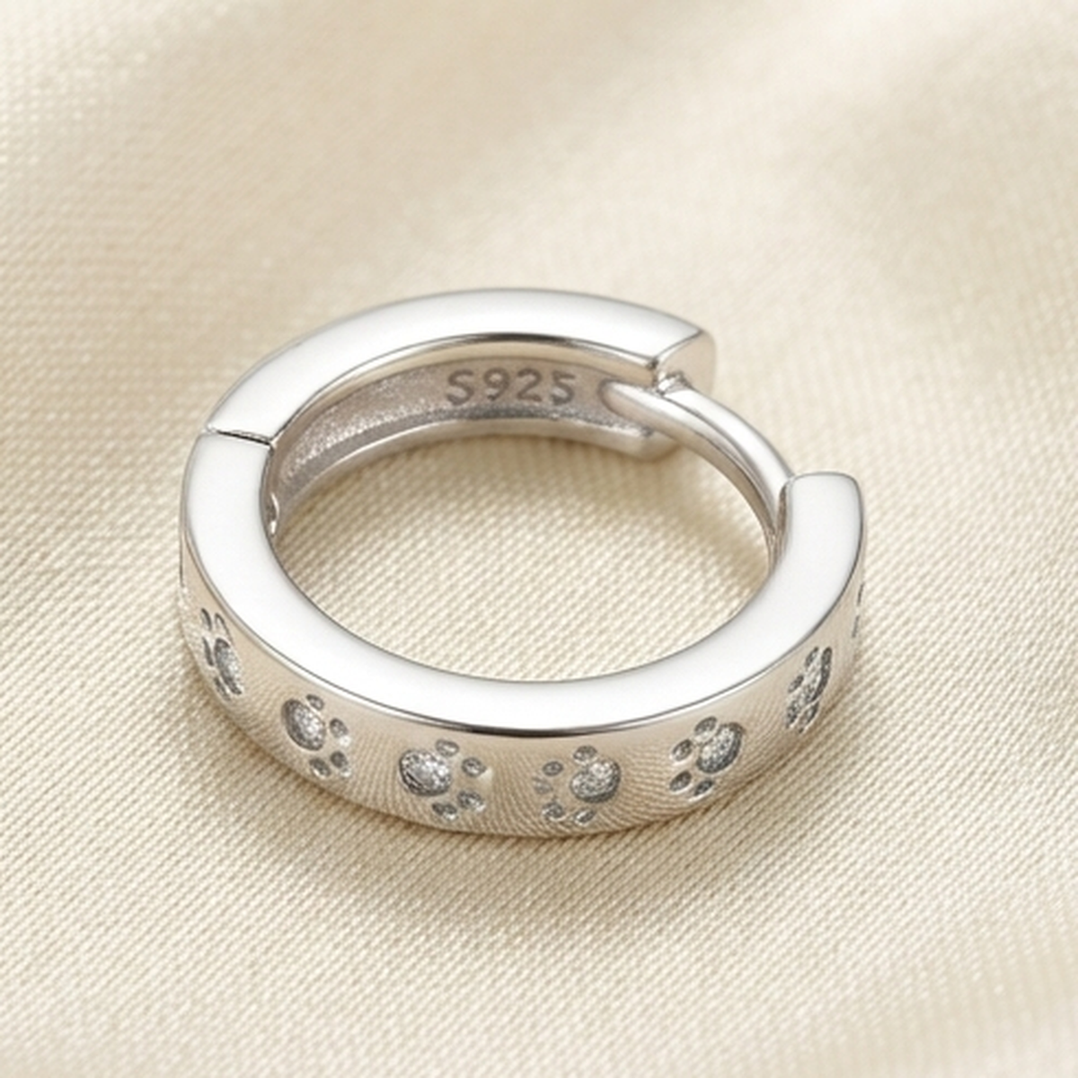 DIVYORO PET LOVER HOOP EARRING