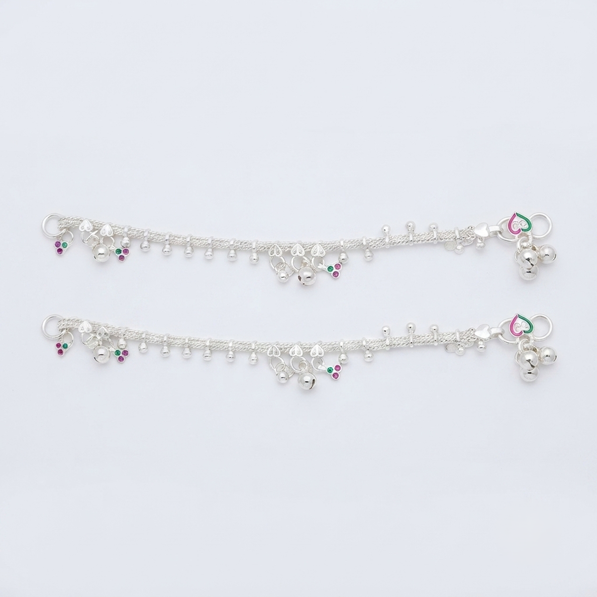 DIVYORO CLASSIC CHARM SILVER PAYAL