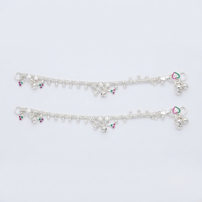 DIVYORO CLASSIC CHARM SILVER PAYAL